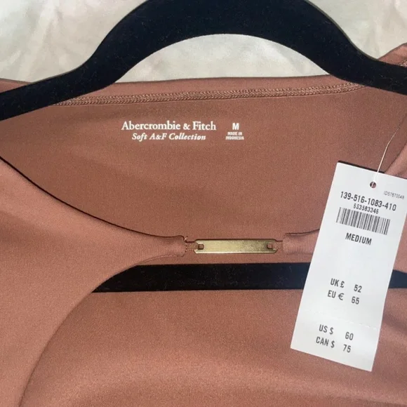 Abercrombie and Fitch Tan/Light brown bodysuit Medium - Picture 3 of 7